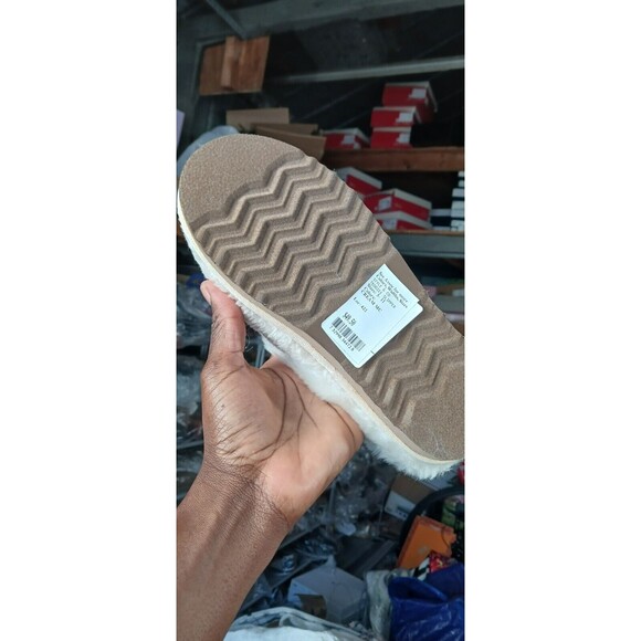 Style & Co. Teddiee Faux Fur Slippers Comfort Shoes Cream Women’s US 5M $49 - Picture 8 of 10